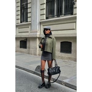 Abrigo tipo trench CROP TRENCHKOT de Women's Justice - Product Image 3