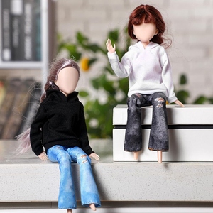 Nueva llegada 60cm niña muñeca ropa moda vestir maquillaje princesa muñecas vestido ropa conjunto - Product Image 2