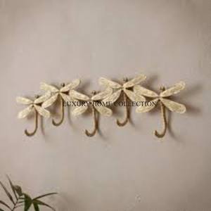 Stylish Decorative Metal Wall Hooks Hangers for Hanging Coats Keys <b>Towels</b> and Hats with Durable and Long-lasting Quality - Product Image 2