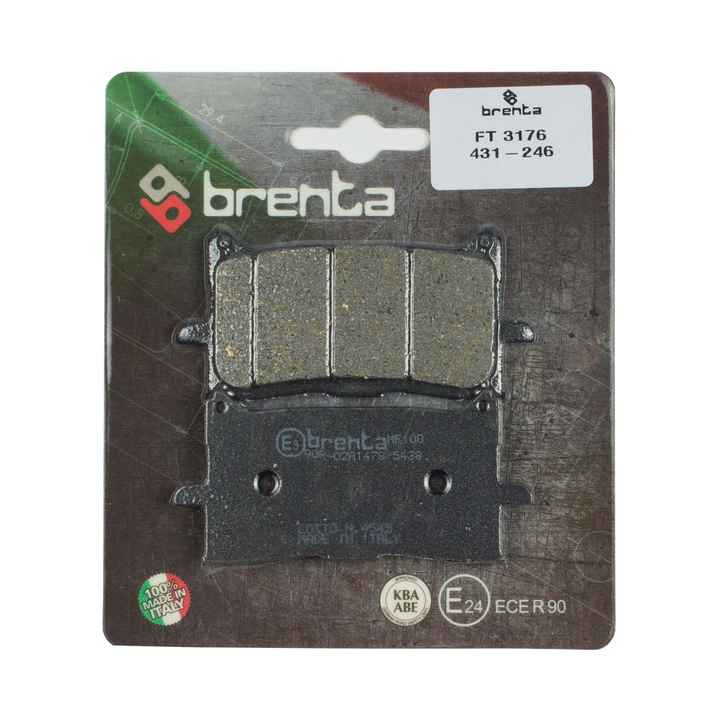 Brenta 431-246 2019-2022 Honda CB 650 R Compatible Front Brake Pad Organic Pad
