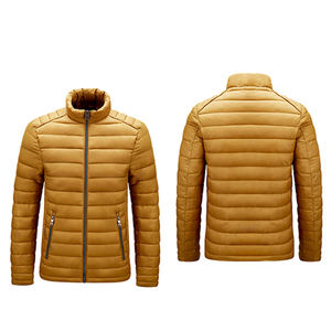 Veste matelassée pour homme la plus vendue, logo personnalisé et impression de design, couleur unie, prix de gros pour veste matelassée d'hiver - Product Image 4