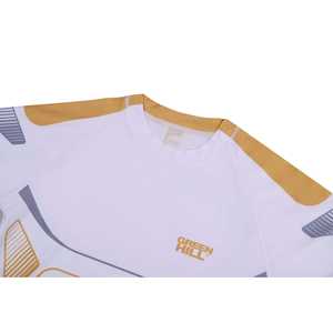 Green Hill 2023 Rashguard Sublimado Anti-UV para MMA, Blanco, con Mangas Cortas y Largas, Hecho de Nailon - Product Image 4