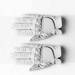 Golf Gloves 2026 Best Selling White Cabretta Leather Golf Gloves Left Hand Golf Gloves Manufacturer & Supplier - Product Image 6