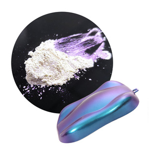 Vente en gros pas cher de haute qualité OEM bonne stabilité des couleurs changement de couleur caméléon pigments nacrés pour revêtement en poudre - Product Image 5