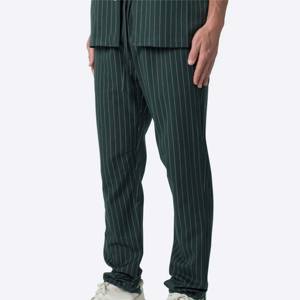 Durable <b>Men's</b> <b>Pinstripe</b> Drawcord Pants - High-Quality, Comfortable, and Perfect for Everyday Wear and Casual Activities - Product Image 2