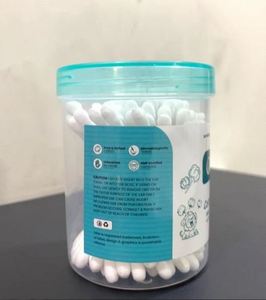 Bâtonnets de coton double tête 100 % pur et lisse de haute qualité pour le nettoyage des oreilles et le démaquillage – Fournisseur de bâtonnets de beauté de qualité supérieure - Product Image 3