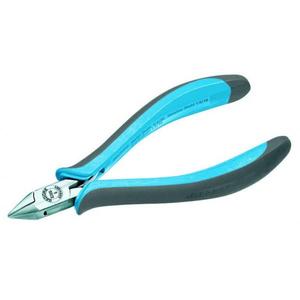 Ciseaux de précision Gedore pour électronique avec tête pointue et fonction de coupe latérale - Product Image 1
