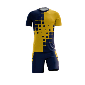 Ensemble de vêtements de football pour adultes avec impression personnalisée, dernières tendances, respirant, séchage rapide, 100% polyester, uniforme de football personnalisé pour équipe - Product Image 6