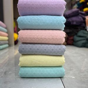 Sang trọng OEM nhà sản xuất Thanh Lịch Tinh khiết bông chikan vải với Vàng sequin Rayon thêu borer patta thiết kế tùy biến - Product Image 4