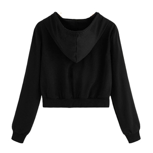 Personalizado de impresión de la pantalla de peso pesado de algodón Zip Sudadera con capucha con cremallera Fabricantes Recortada Zip up Hoodies Hombres Transpirable Precio Barato - Product Image 4