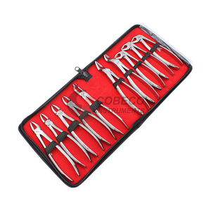 Kit de forceps d'extraction pour chirurgie buccale professionnelle, ensemble complet d'instruments dentaires stériles - Product Image 5