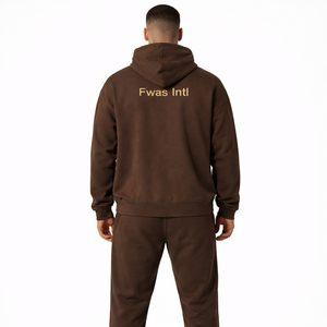 ชุดวอร์มแบบลำลองทรงหลวมสำหรับทุกเพศ เสื้อฮู้ดดี้ กางเกงจ็อกเกอร์ ขายส่ง B2B เสื้อผ้าสตรีทแวร์ Y2K ชุดลำลองสองชิ้น รับผลิตแบบ OEM - Product Image 2