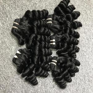 Extensiones onduladas oceánicas de pelo Remy alineado con cutícula de pelo crudo de la mejor calidad - Product Image 2