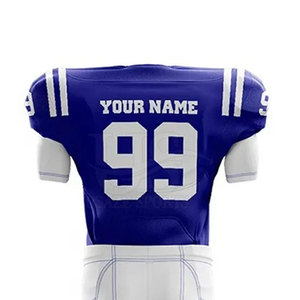 Dernier design, uniforme de football américain pour adultes de haute qualité, respirant, grande taille, manches courtes, prix de gros - Product Image 5