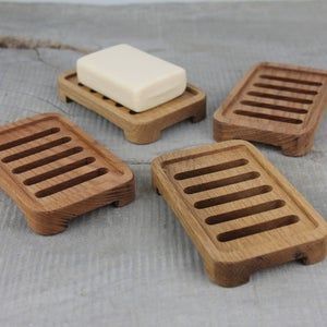 Porte-savon élégant en bois pour salle de bain et cuisine, articles de cuisine, articles d'hôtel - Product Image 6