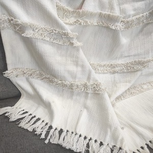 Couverture en coton rayé douce et confortable pour l'hiver Canapé simple pour la sieste et le bureau pour une personne - Product Image 5