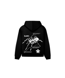 Custom Spider Vintage Essential Pullover Hoodie 100% Cotton High Quality Winter <b>Fleece</b> Men's Logo Printed Spider Hoodie <b>Black</b> - Product Image 4