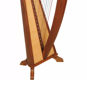 2025 nuevo superventas caliente 16 cuerdas ARPA de madera de caoba ARPA de palanca irlandesa hecha a mano arpa irlandesa grabada - Product Image 4
