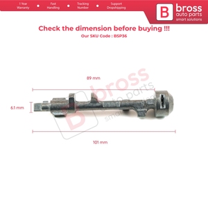 แกนล็อคพวงมาลัย BSP36 รุ่น 7853B สำหรับรถยนต์แลนด์ครุยเซอร์ 100 LX470 UZJ100 ปี 1998-2002 - Product Image 5