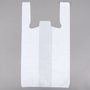 Bolsa de camiseta HDPE/LDPE bolsas de compras de plástico/bolsas de supermercado - Product Image 1