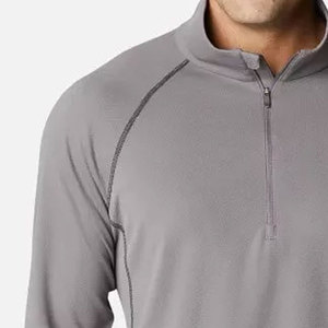 Haute Qualité Pas Cher Prix Demi Zip Chemises Camouflage Demi Zip Chemises Léger Demi Zip Chemises - Product Image 5