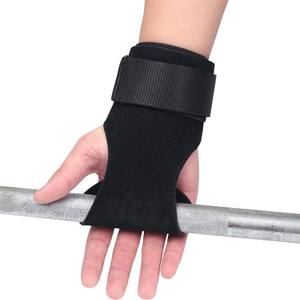 GAF, superventas, Unisex, piel de vaca, agarre de Fitness, almohadillas de neopreno de palma completa para gancho de protección, correas de ganchos de levantamiento de pesas - Product Image 1