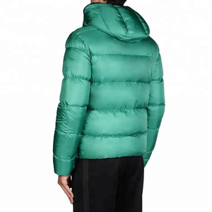 Blouson d'hiver 2023 pour homme, coupe classique, écologique, imperméable, réversible, matelassé, avec logo personnalisé, col montant, style bomber, enduit - Product Image 3