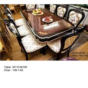 ชุดรับประทานอาหารไม้ยุโรป35110-M112-28-68 - Product Image 6