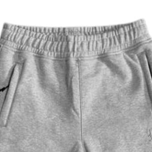 Pantalon de survêtement gris unisexe, coupe large, en coton, pantalon de jogging, taille élastique, vêtements de sport décontractés, coupe ample, style streetwear - Product Image 5