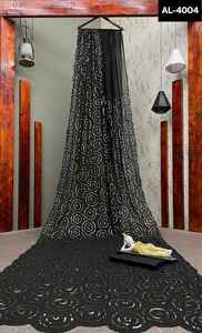 Ropa de diseñador Tрендy estilo Fauz Georgette secuencia bordado Saree Mono Banglory blusa piezas ropa informal para mujeres indias - Product Image 4