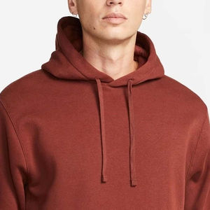 Nueva moda para hombre Otoño Invierno con capucha calle manga larga suelta Color sólido con capucha Casual blusa polar Top sudaderas con capucha para hombre - Product Image 6