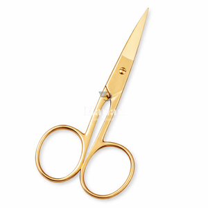 Tijeras para Cutículas de Acero Inoxidable de Alta Calidad, Color Dorado, Mango Ergonómico, Hoja Recta Afilada y Duradera, para Manicura y Pedicura - Product Image 2