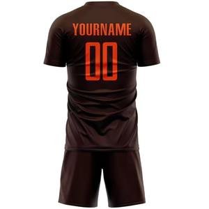 Custom Mens Football Kit Professional Soccer Jersey and <b>Shorts</b> with Custom Name Lightweight Breathable Soccerwear Sports Uniform - Product Image 5