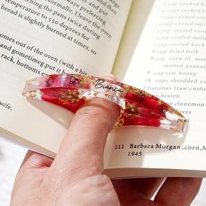 Support de page de livre en résine, poignée pour les doigts, accessoire de lecture durable et confortable, parfait pour les livres, les documents d'étude, les journaux et les romans - Product Image 6