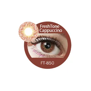 Gold Honey super attractive beauty cosmetics contact lens wholesale lenses from Korean