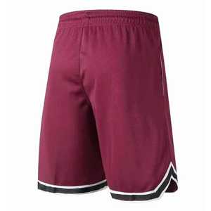 Wholesale <b>Kids</b> and Men <b>Basketball</b> Shorts Compression Style Cotton Woven Mesh Drawstring Sports Shorts Custom Embroidery Workout - Product Image 1