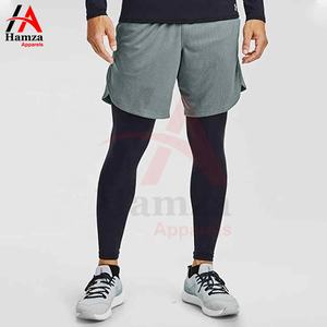 Pantalones cortos deportivos transpirables sólidos de verano de alta calidad para hombre con bolsillos y cierre de cordón - Product Image 3