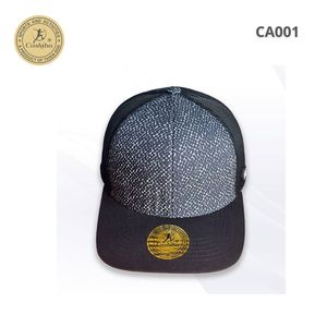 Casquette de camionneur en maille unisexe, tendance, réglable, à fermeture à pression, imperméable, 6 panneaux, pour l'aventure en plein air, respirante, toutes saisons - Product Image 2