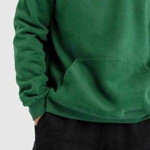 Sweats à capuche pour hommes à impression personnalisée de haute qualité sweat unisexe meilleur prix matériau respirant couleur unie hommes basiques sweat à capuche - Product Image 6