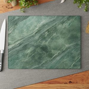 Planche à découper en marbre de luxe Rectangle taille personnalisée bloc à découper de cuisine planche à fromage artisanale avec poignée vente en gros OEM" - Product Image 2
