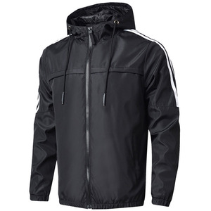 Blouson bombardier décontracté léger d'automne pour hommes manteau à capuche coupe-vent pour hommes vêtements d'extérieur veste Hip Hop - Product Image 1