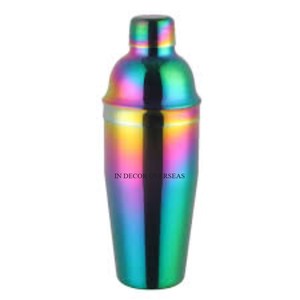 Último patrón llegada Multicolor diseñador terminado alta calidad estándar Metal hecho coctelera Barware Accesorios Artículos - Product Image 1