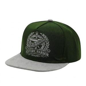 Casquette de baseball hip-hop personnalisée avec logo brodé, 6 panneaux, visière plate, snapback, sport, Gorros, fabriquée au Vietnam - Product Image 5