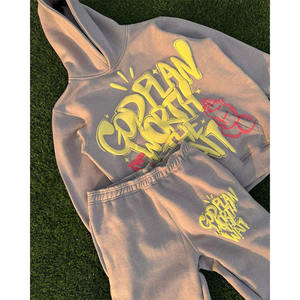 Nouvel Arrivage 2026 Qualité Premium Respirant Impression Sérigraphique Personnalisée 100% Coton Motif Uni Hiver Épais - Product Image 2