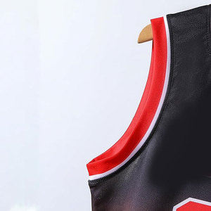 Uniformes de basket-ball respirants pour hommes, grande taille, antibactériens, séchage rapide, impression par sublimation personnalisée, service OEM, importateur - Product Image 6