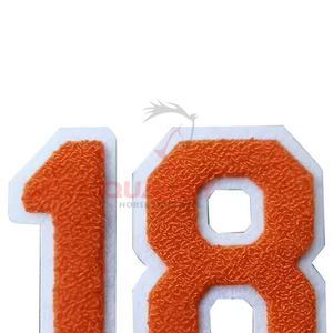 Nouveau Style 2025 Patch de broderie en chenille personnalisé dernières nouvelles conceptions faites à la Machine broderie Letterman patchs pour sweats à capuche - Product Image 2