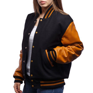 Veste universitaire unisexe à la mode, coupe ajustée, tissu durable, légère, confortable à porter, broderie personnalisée, équipe, école - Product Image 3