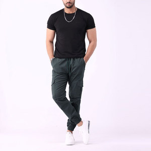 Pantalones cargo de alta calidad para hombre con logotipo personalizado Color sólido Cintura alta-Nuevo paquistaní Venta de pantalones vaqueros de alta calidad Precio al por mayor - Product Image 5