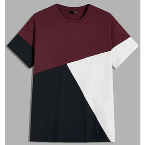 Custom <b>Blank</b> Drop Shoulder Short Sleeve Oversized <b>T</b>-<b>Shirt</b> Summer 210 GSM Heavyweight Cotton Men's <b>T</b>-<b>Shirts</b> - Product Image 3