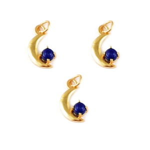 จี้มูนสโตนสีรุ้งขนาดเล็ก4มม. ขายดีเครื่องประดับแฟชั่นสเตอร์มี925สเตอร์มาพร้อมชุบโรเดียม - Product Image 5